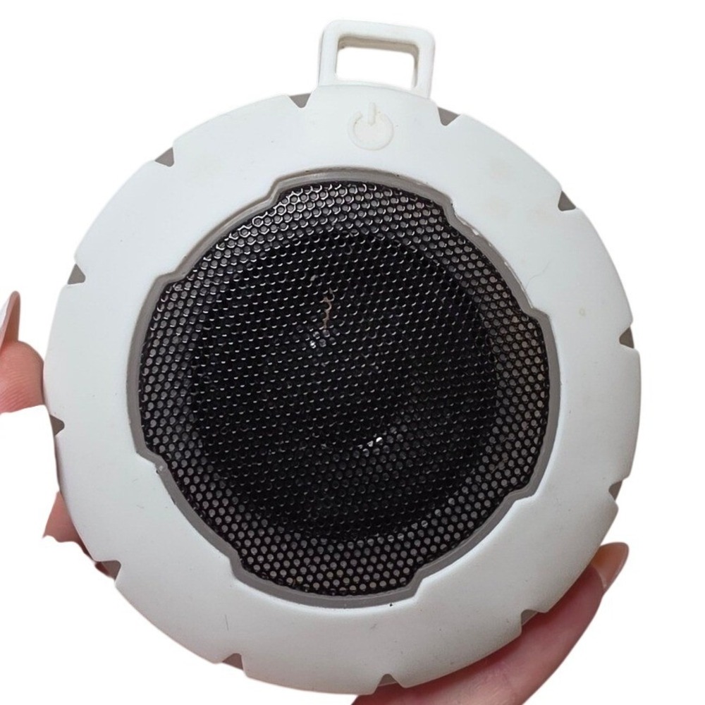 Portable Wireless Bluetooth Speaker White Water Resistant Rugged Mini Travel F3